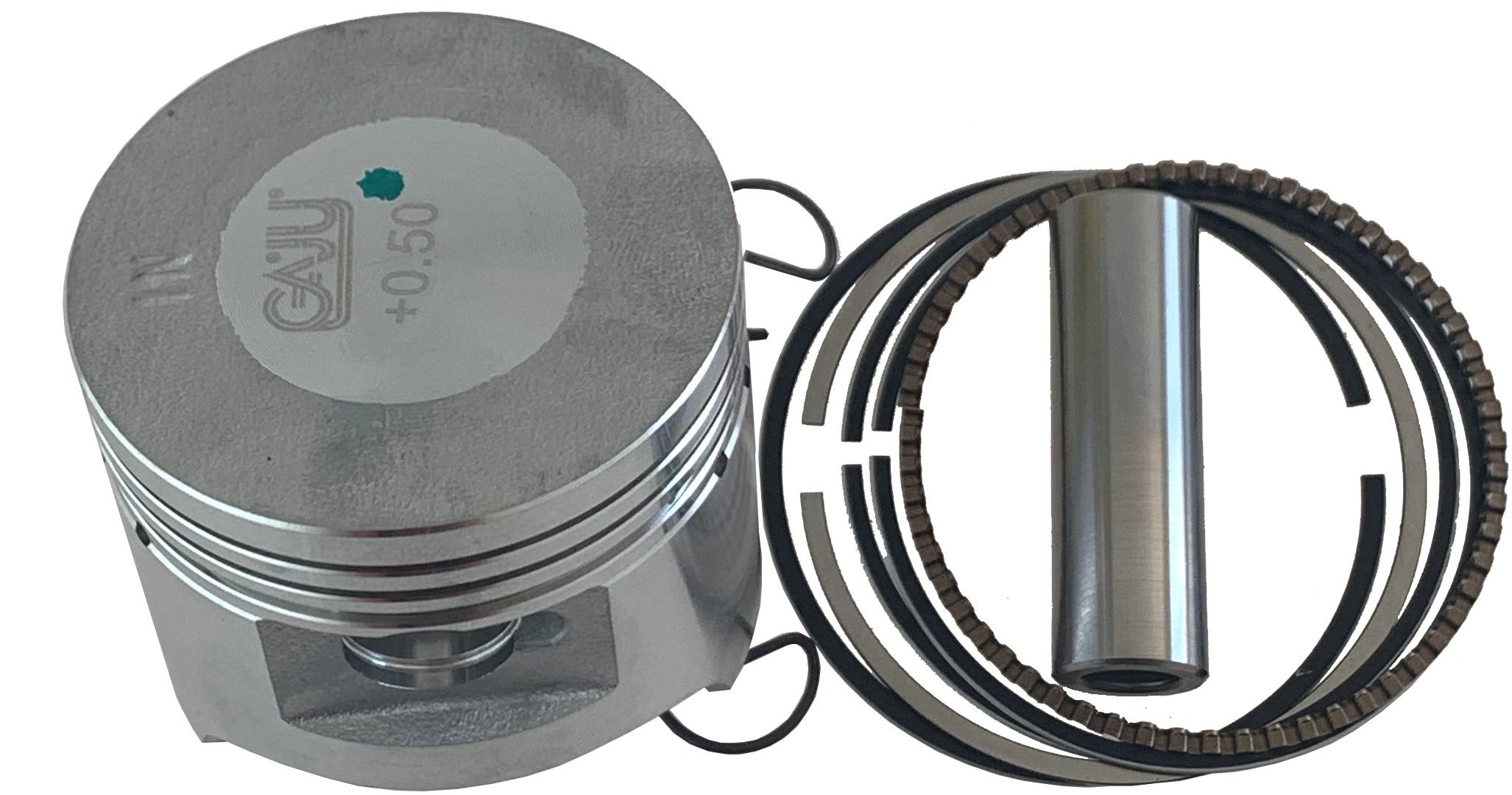PISTON H. CD100/ECO100/C100 BIZZ 0.75 OEM PISTON N/Y ANILLOS D/Y