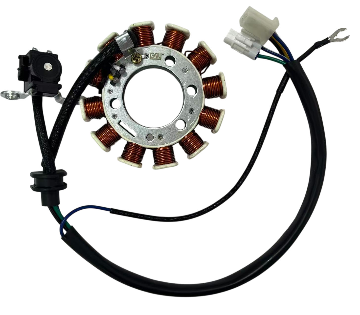 CONJUNTO BOBINAS Y. XTZ125/YBR125 MOD 2004 (12 NUCLEOS) NUEVO