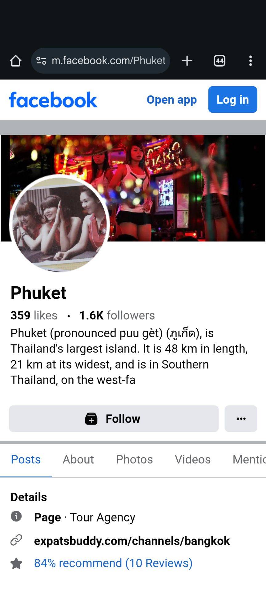 Find best page for phuket updates 