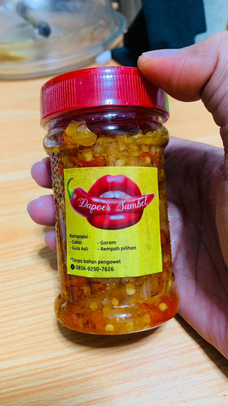 Home made chili sauce