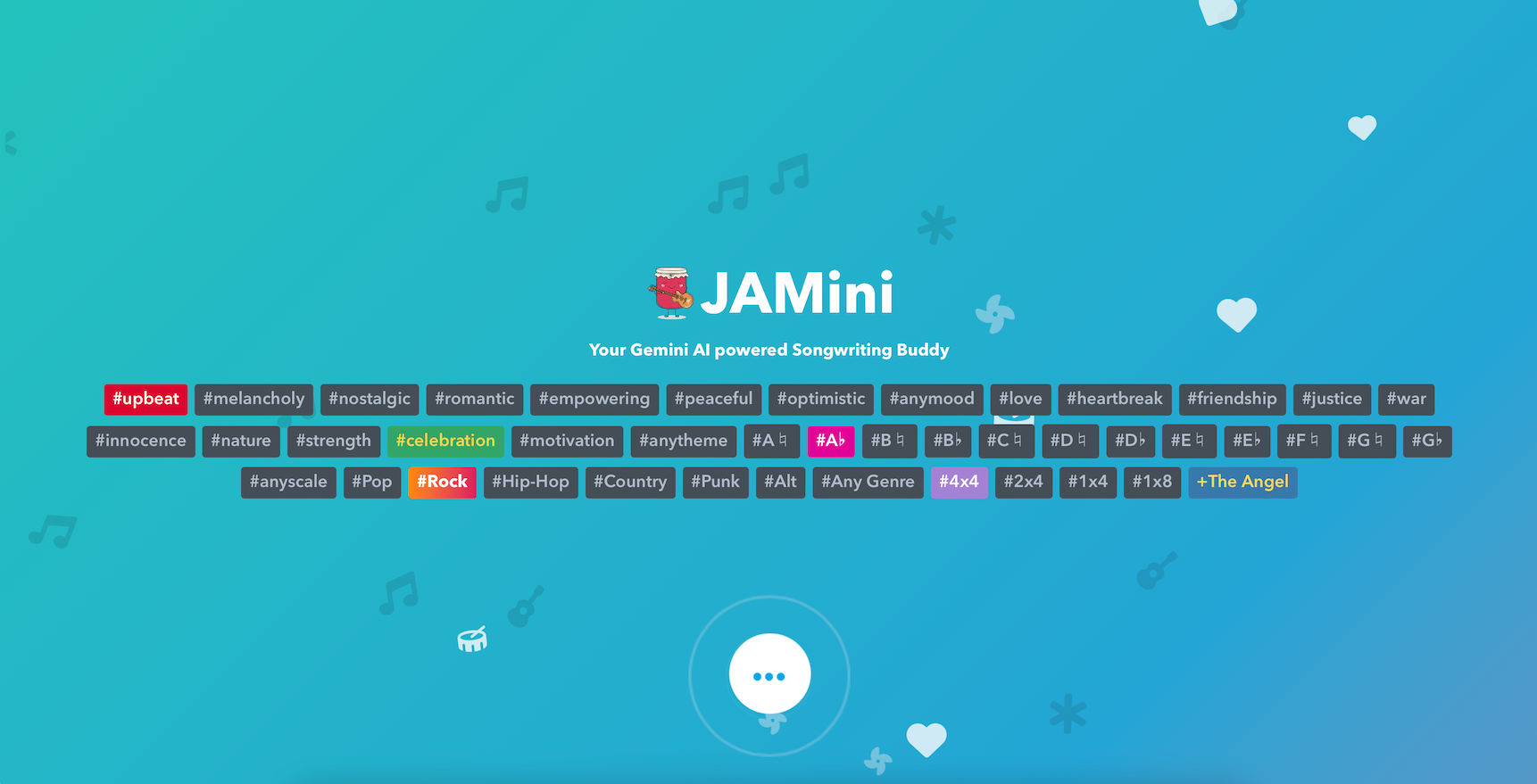 Simple JAMini UI