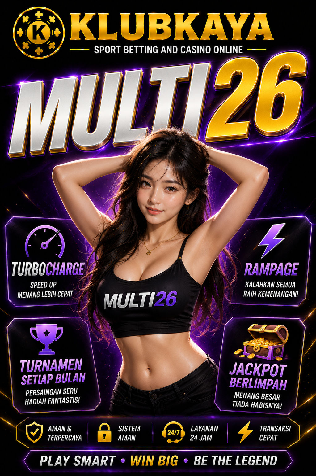 MULTI26 入 Turbocharge Rampage Turnamen Setiap Bulan Jackpot Berlimpah