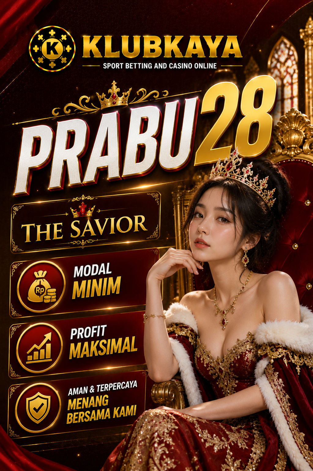 PRABU28 雄 The Savior Modal Minim Profit Maksimal