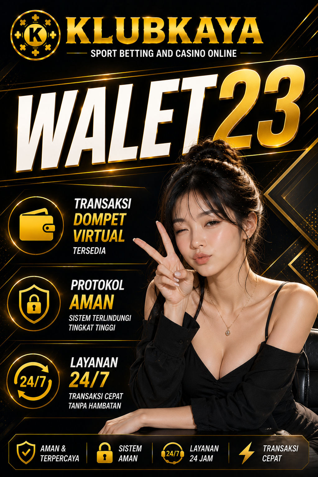 WALET23 交 Transaksi Dompet Virtual Tersedia Protokol Aman