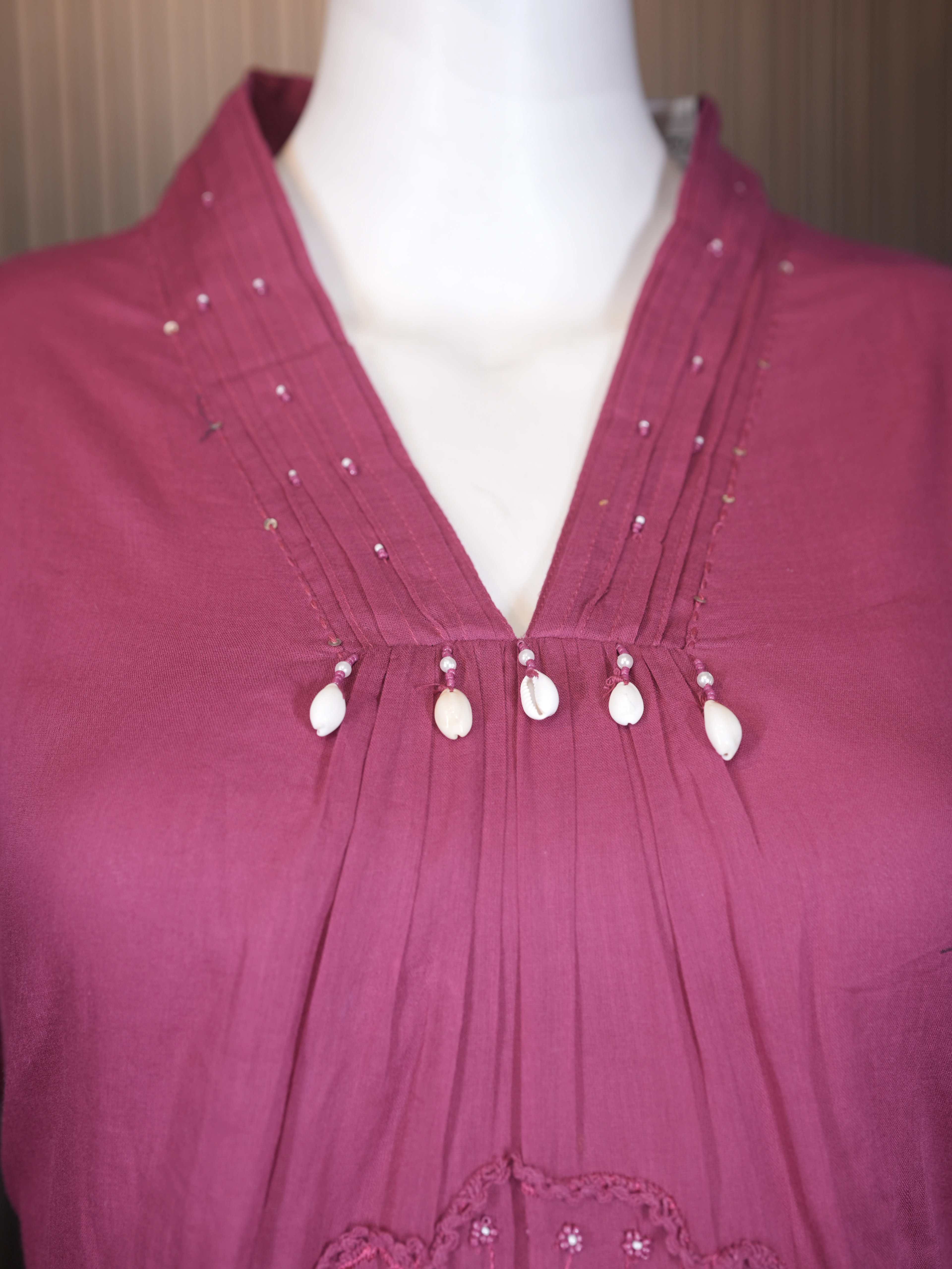 Rosewood Cotton Straight Suit Set thumbnail 4