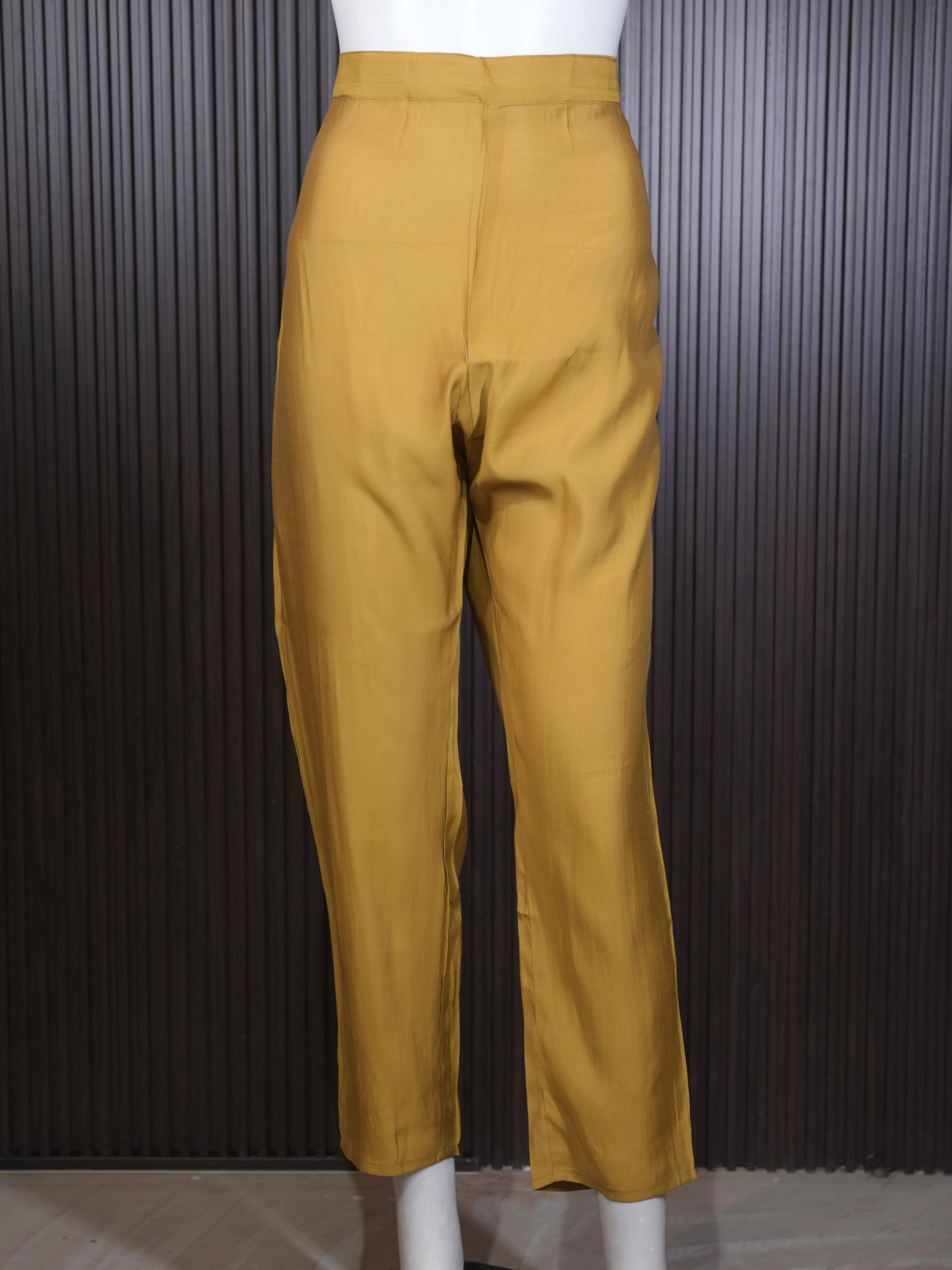 Mustard Bloom Cotton Straight Suit Set thumbnail 2