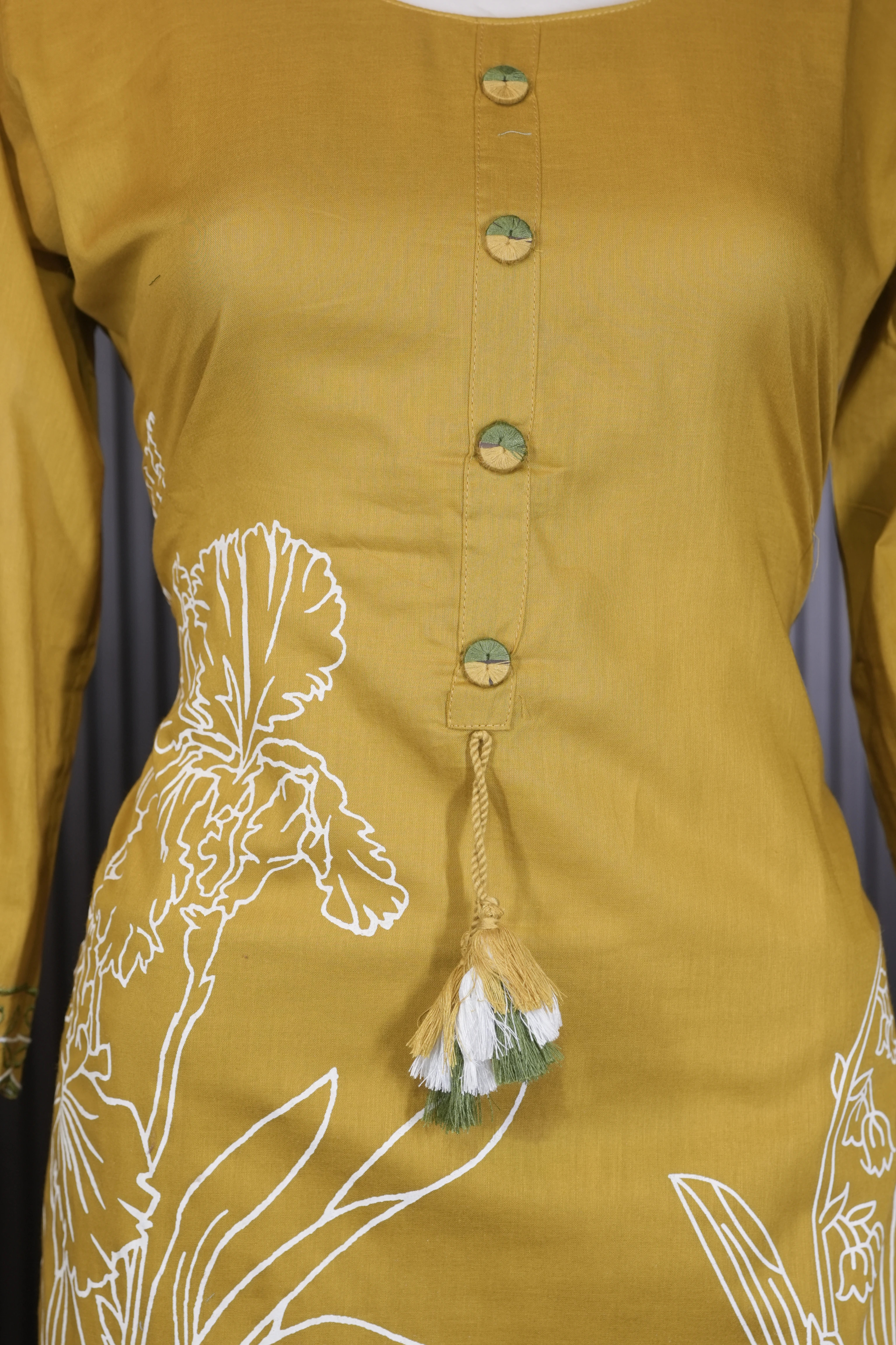 Mustard Meadow Printed 3-Piece Suit Set thumbnail 6