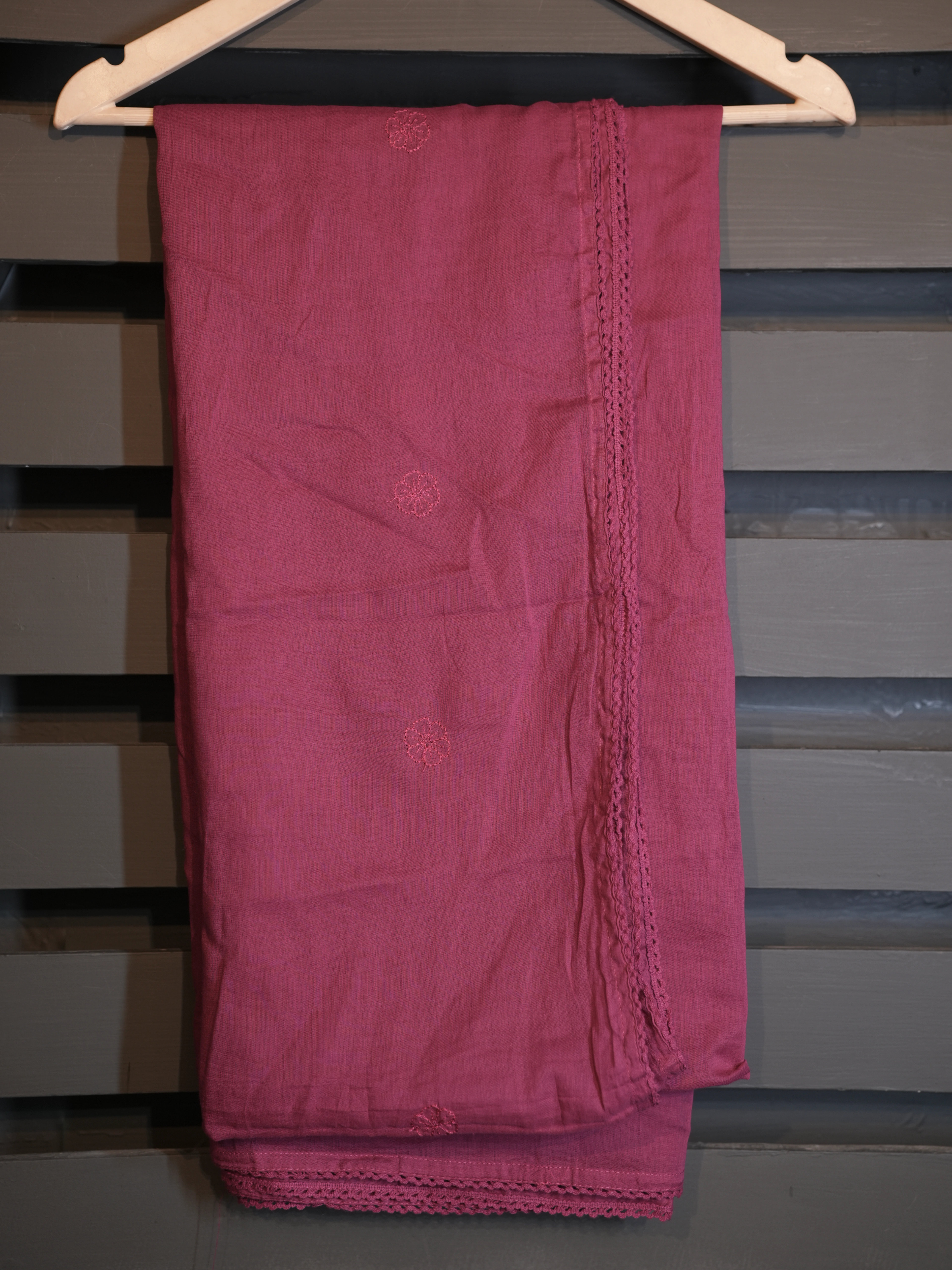 Rosewood Cotton Straight Suit Set thumbnail 6