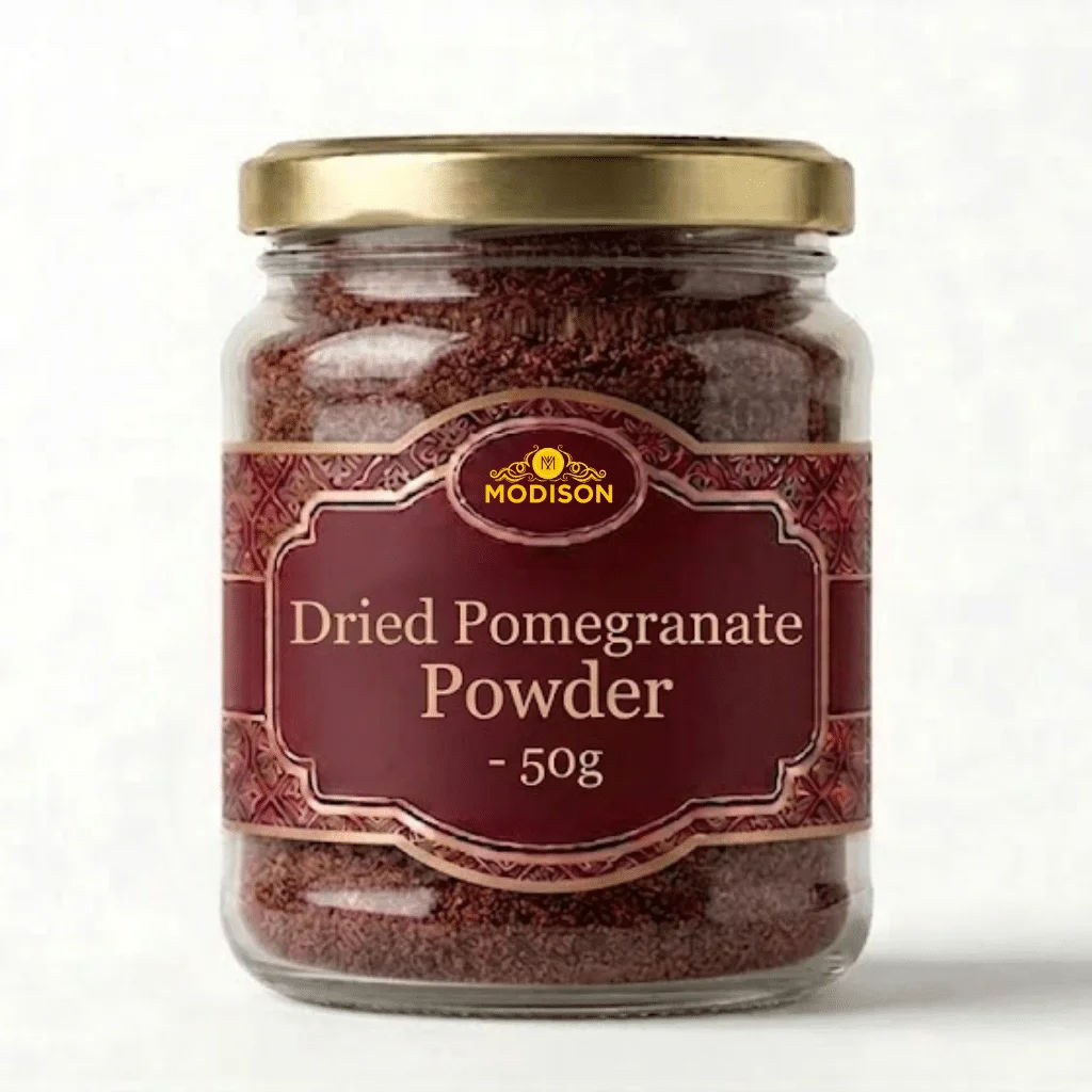Buy Modison Dried Pomegranate Powder - 50g Online UK | Modison