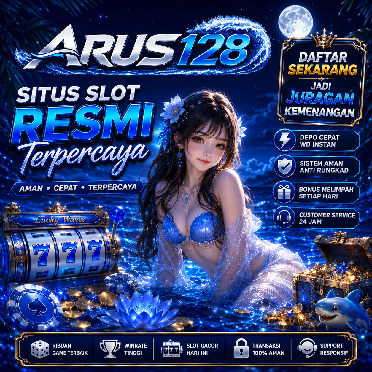 ARUS128> Trusted Platform With Exciting Games Hanya Di Sini