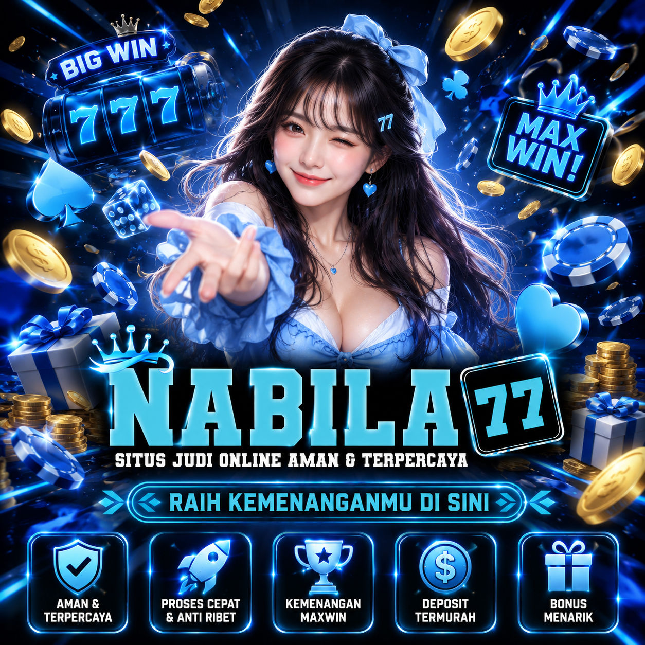 Banner NABILA77 Game Online