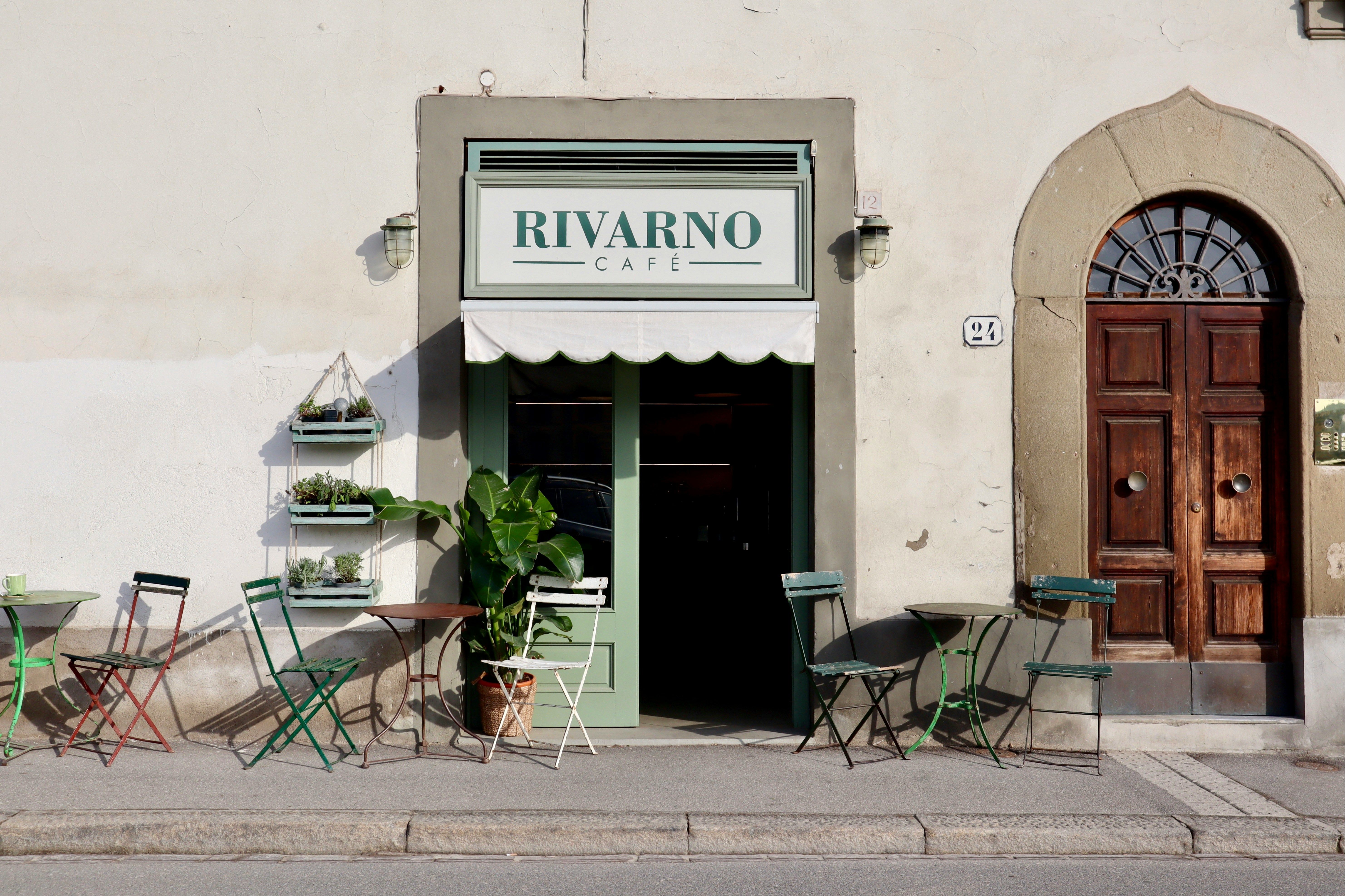 Pro espresso machine and grinder staged on kitchen counter - product photo