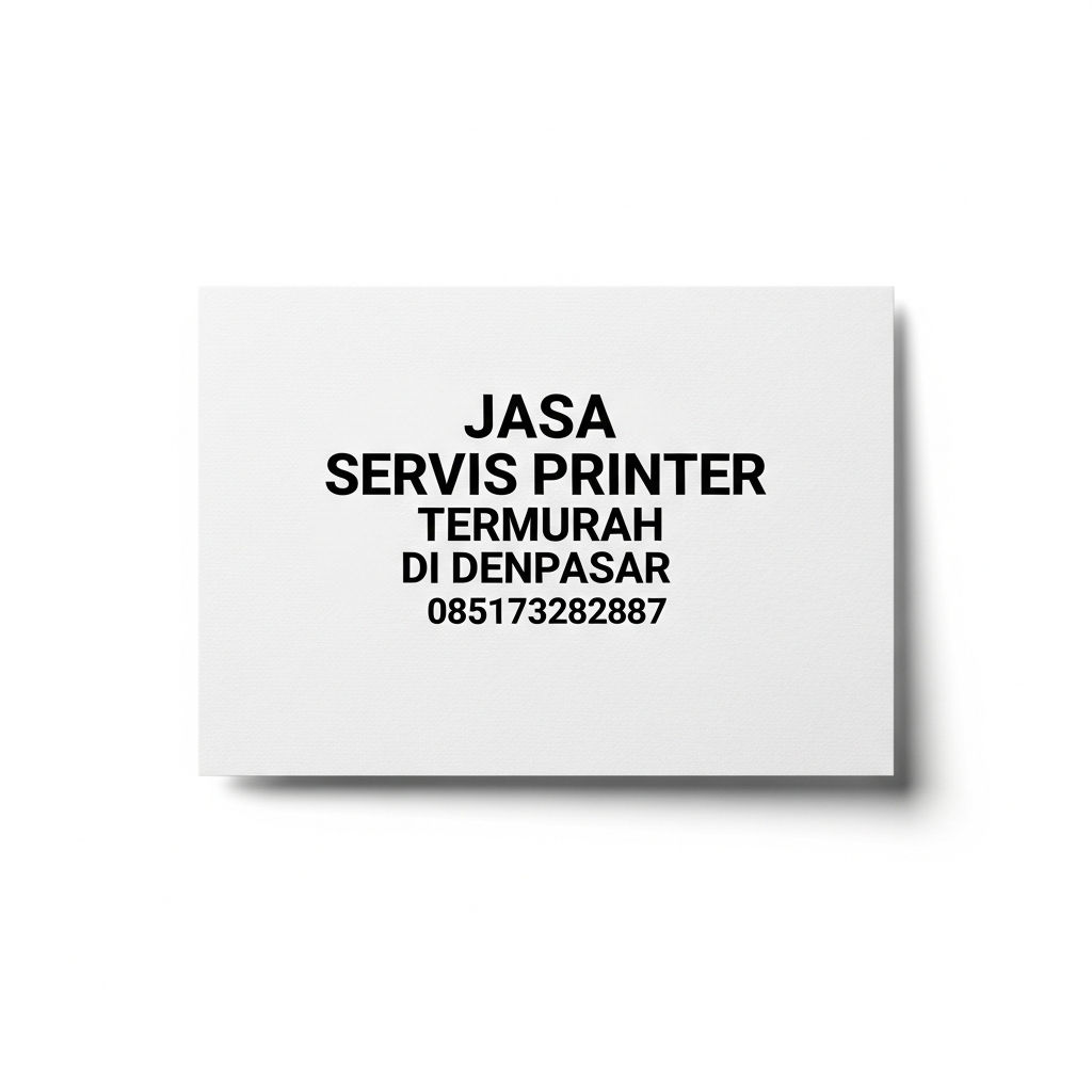 Jasa Servis Printer Termurah di Denpasar