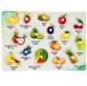Wooden Fruit Puzzle for Kids - Image 1