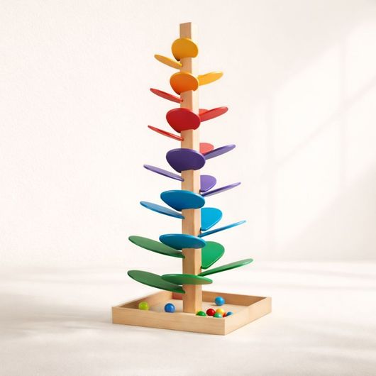 Rainbow Music Tree Wooden Musical Toy for Kids