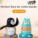 Penguin Tumbler Wooden Balance Toy for Kids | Fun Skill Learning Game - Image 4