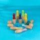 Wooden Bowling Game for Kids | Indoor Skill & Coordination Toy - Image 1