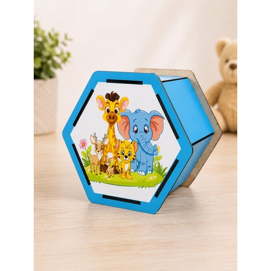 DIY Piggy Bank Money Saving Box for Kids