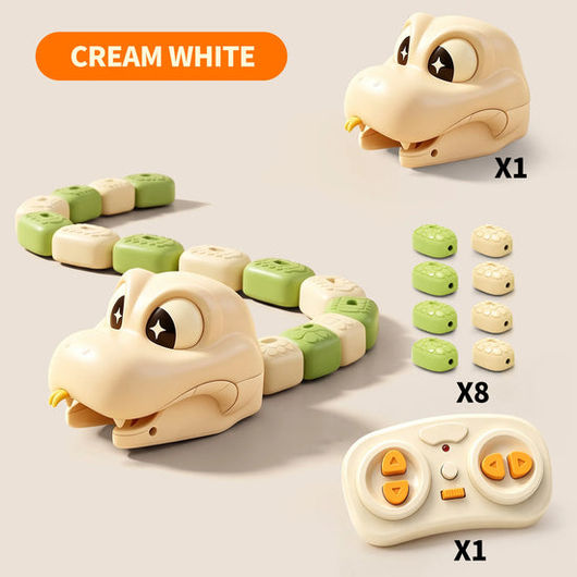 Magnetic Hungry Snake Game Toy with Remote Control, Sound & Light