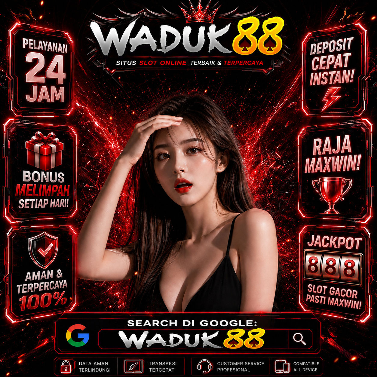 Galeri foto WADUK88 : Game Online Teknologi Global Kelas Dunia 🌍 di Jakarta