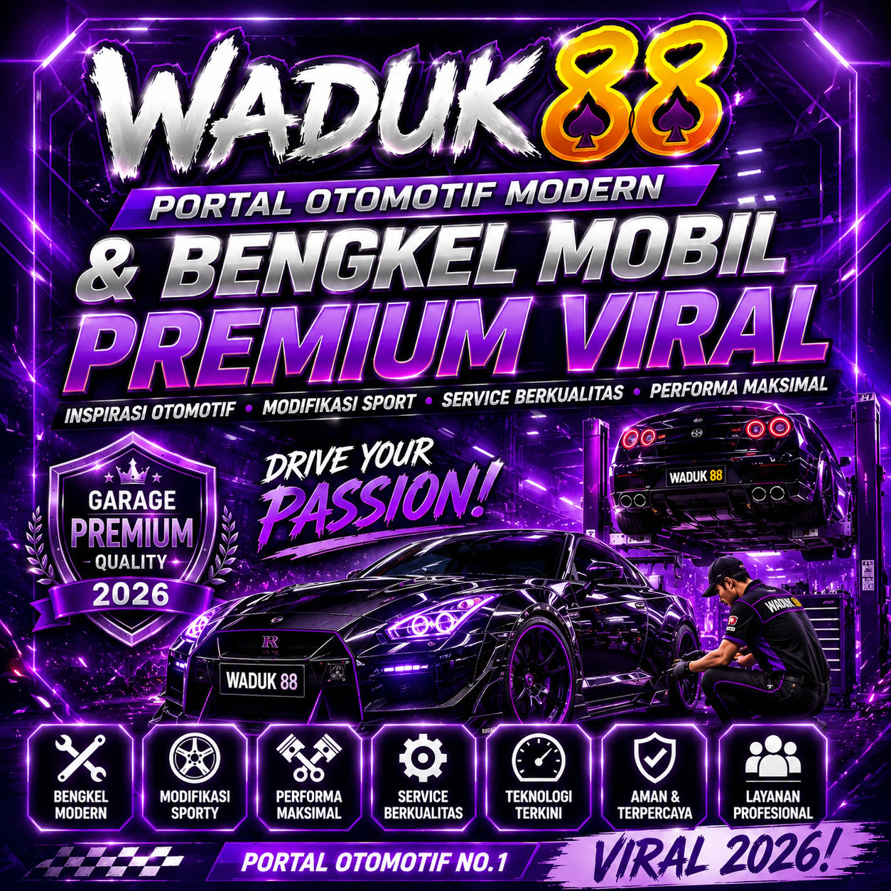WADUK88 : Inspirasi Modifikasi Mobil Sport Modern Paling Viral 2026