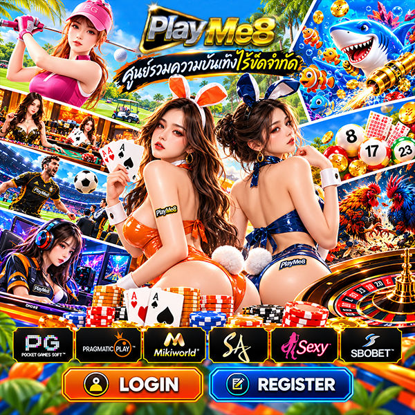 Playme8 สล็อตเว็บตรง แบนเนอร์สล็อตเว็บตรง image 1