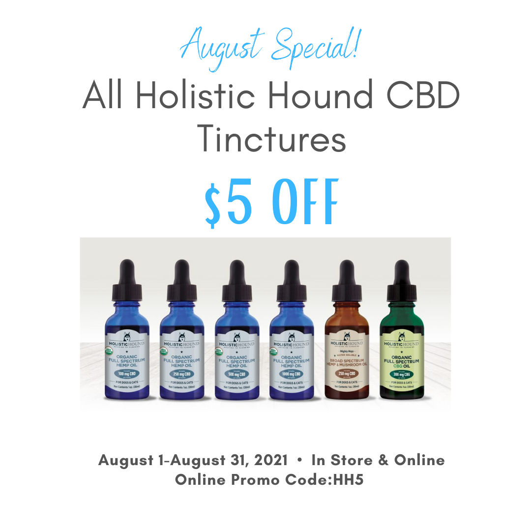 Save 5 On Holistic Hound Cbd Tinctures Portland Oregon