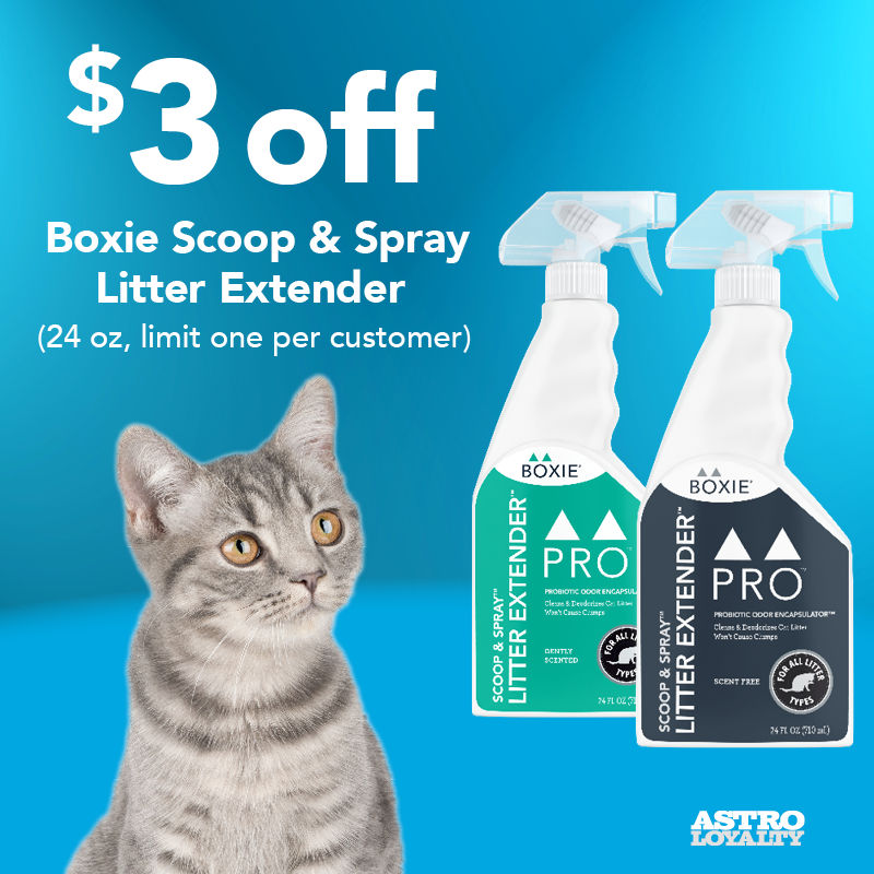 Boxiecat BoxiePro Scoop & Spray Litter Extender™ Boxiecat BoxiePro Scoop & Spray Litter Extender™