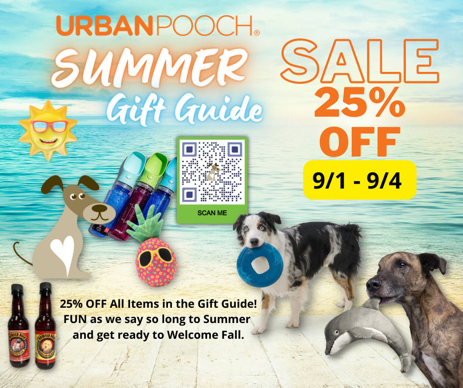 25% OFF SALE Urban Pooch SUMMER GIFT GUIDE items - 9.1-9.4.22