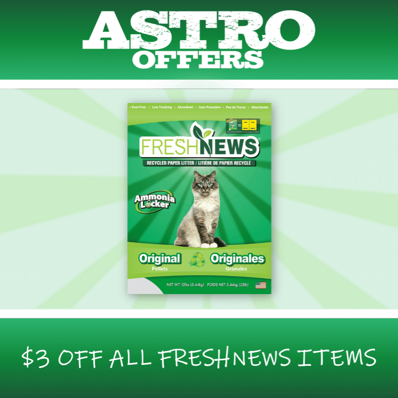 Fresh news clearance cat litter