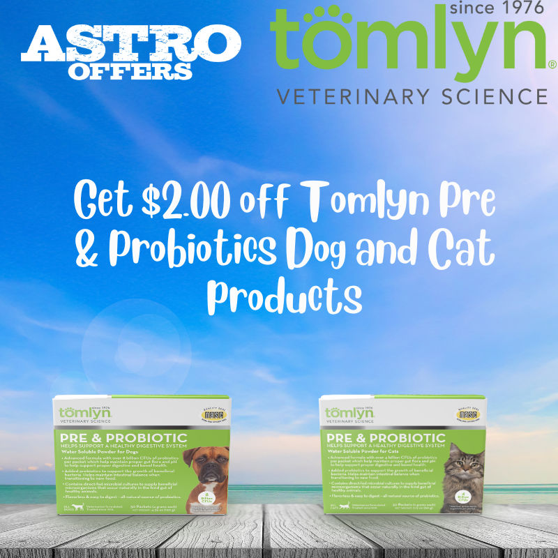 Tomlyn OFF Tomlyn Pre Probiotics For Dogs And C