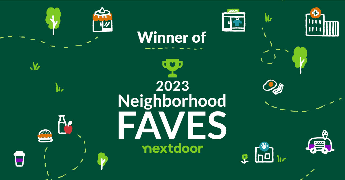 Boofy's 2023 Nextdoor Neighborhood Faves Winner