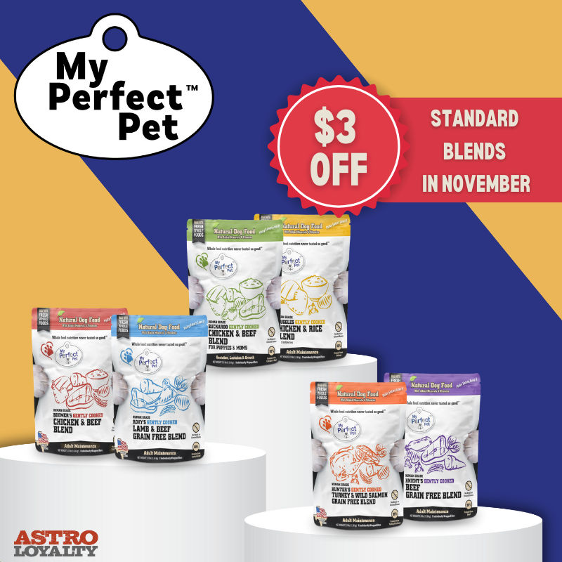 My Perfect Pet 3.00 OFF 3.5lb Standard Blends For Dogs San Antonio