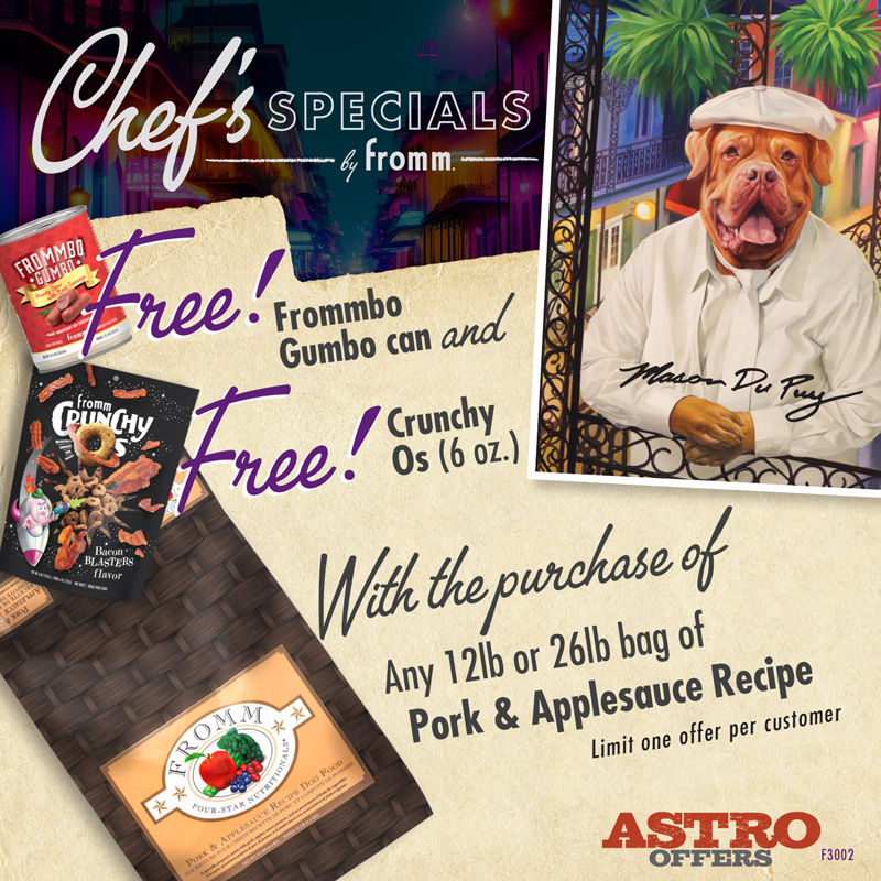 Fromm FREE Frommbo Gumbo Can And 6oz Crunchy O's With Q Jacksonville, Florida