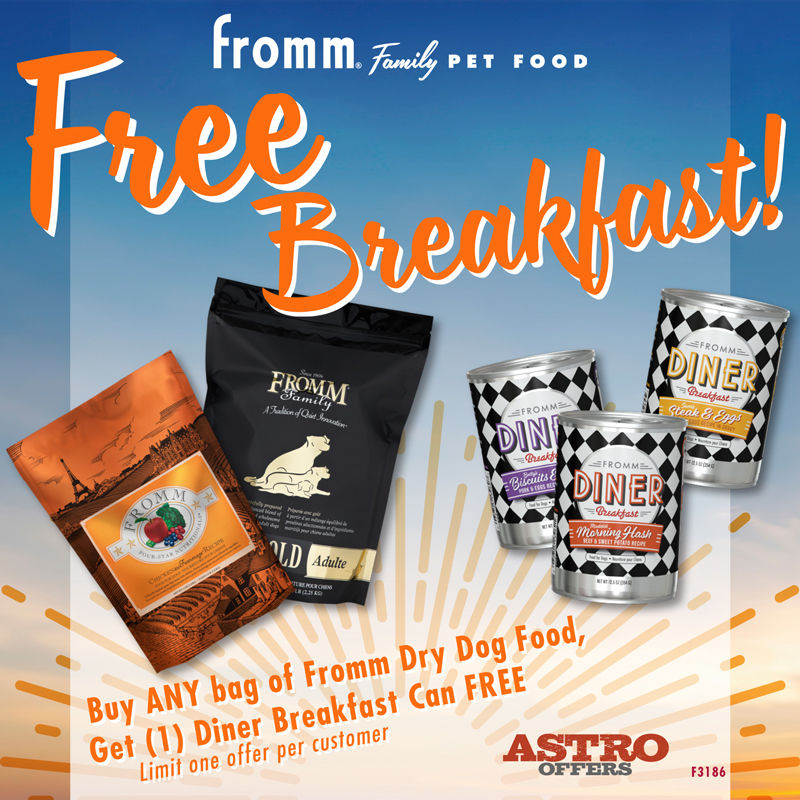 Fromm FREE Diner Breakfast Can With Purchase Of Fromm D Jacksonville, Florida