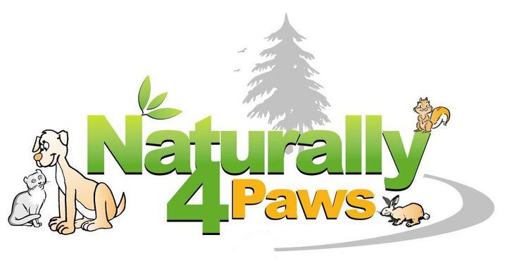 Naturally 4 Paws Logo