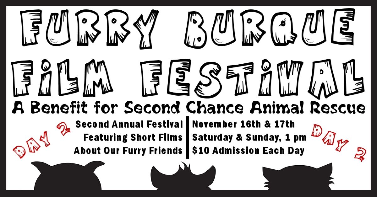 Day 2 Films: 2019 Furry Burque Film Festival (November 17th)