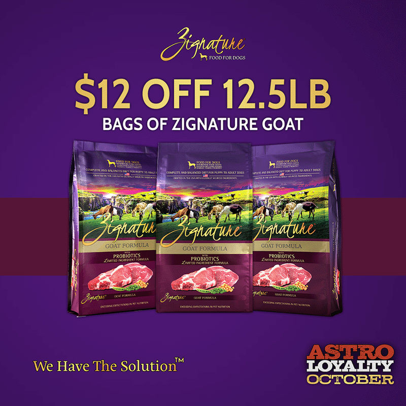Zignature Save On 12.5lb Goat Formula Dry Dog Food Kennesaw,