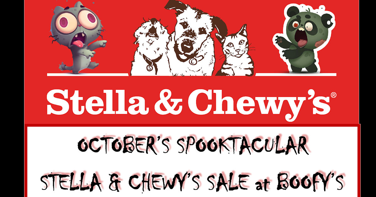 Enjoy Spooktacular Savings on Stella & Chewy's Pet Food at Boofy's During October 2024