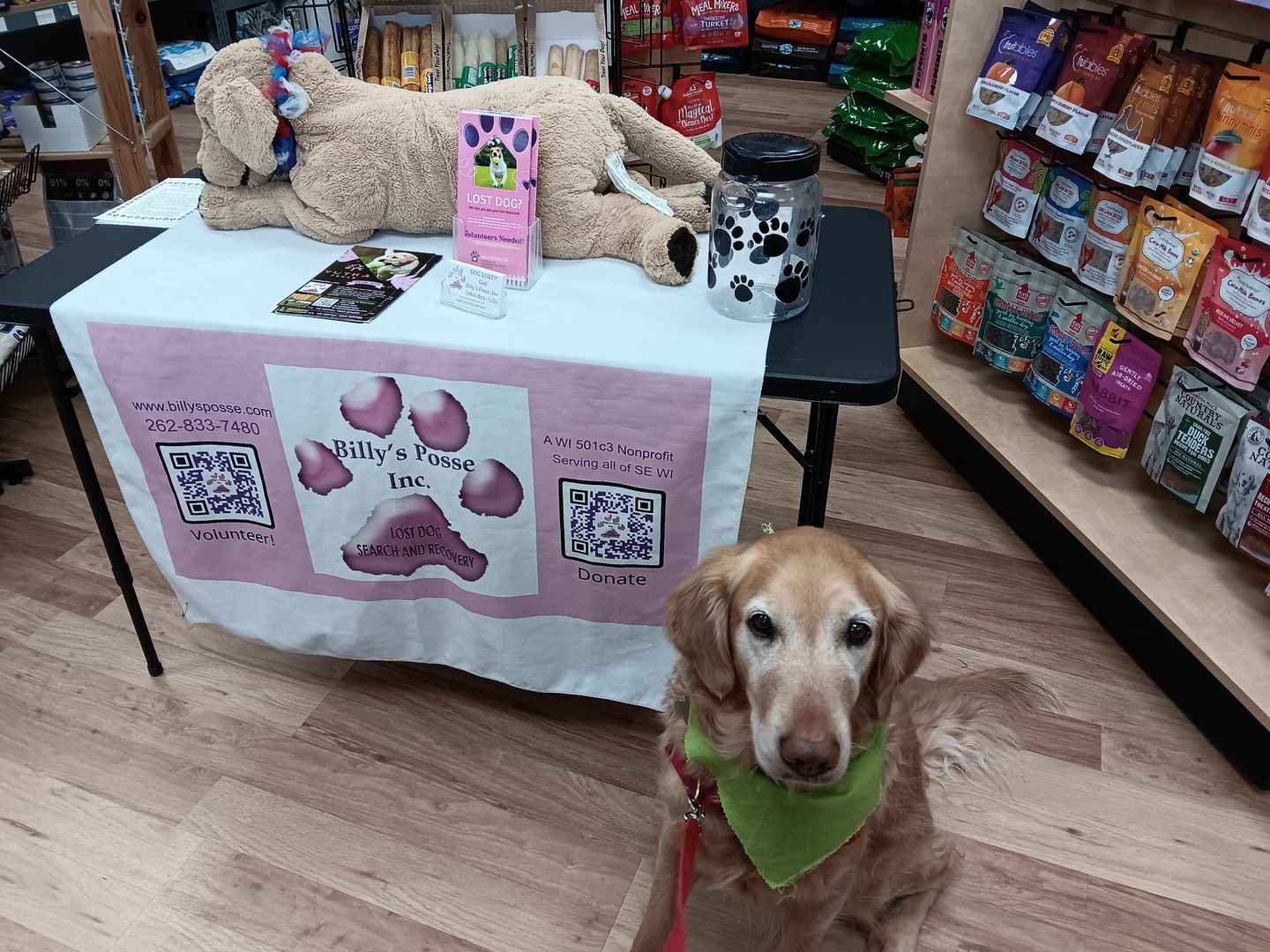 Billy's Posse Lost Dog Rescue at Happy Tails Pet Supplies (Racine) - 3/1/25