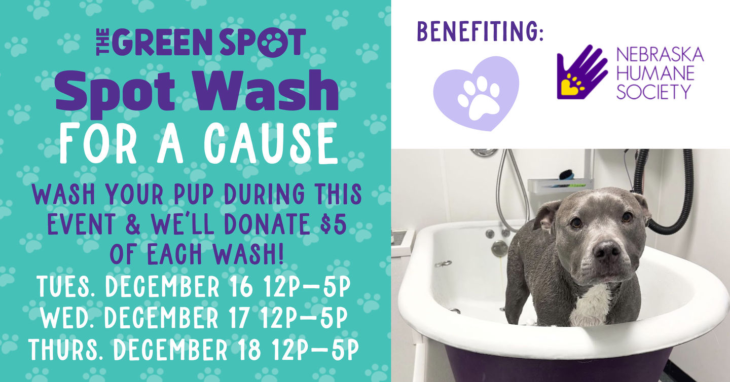 Image of Local Pet Event December Spot Wash for a Cause – Nebraska Humane Society Nearby