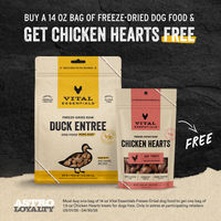 Image of Vital Essentials | FREE 1.9oz Chicken Hearts with 14oz Freeze-Dried Dog Food Purchase Promotion in Silverdale