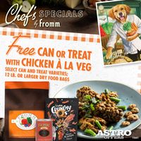 Image of Fromm | FREE Select Can OR Treat with Qualifying Chicken A La Veg Purchase Promotion in Whitefish