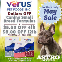 Image of VeRUS Pet Foods l Save On Small Breed Canine Kibble Formulas Promotion in Bristow