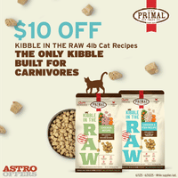 Image of Primal Pet Foods | $10.00 OFF Kibble in the Raw 4lb Cat Recipes Promotion in Richmond