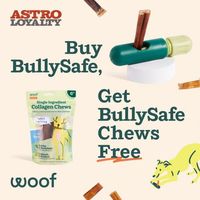 Image of Woof | Buy a BullySafe, Get a Select Bag of Chews FREE! Promotion in Bradenton