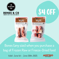 Image of Bones & Co. | $4.00 OFF Raw Bones with Any Food Purchase Promotion in Scottsdale