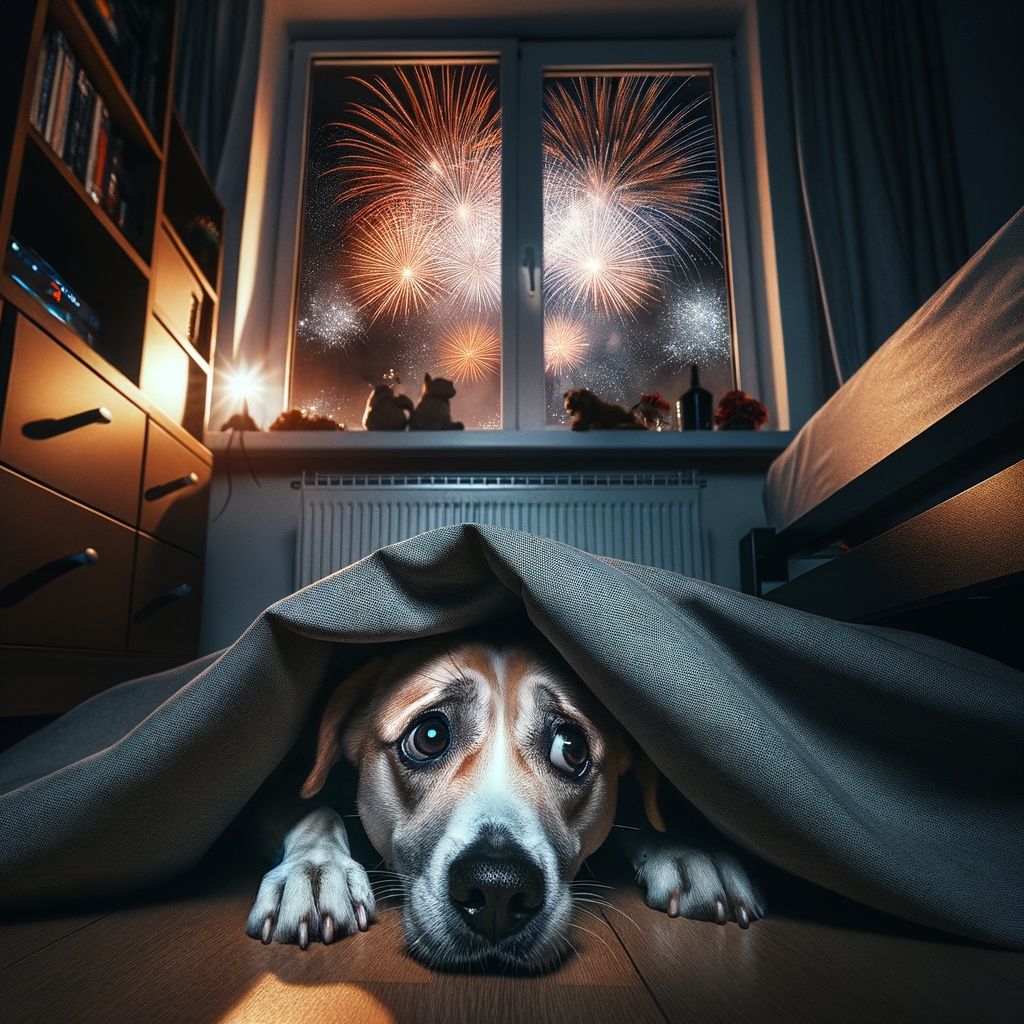 Image of blog post Anxious Pets and Fireworks: How to Keep Your Pets Safe Over the 4th of July   