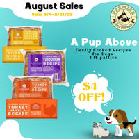 Image of AUGUST SALE - A PUP ABOVE GENTLY COOKED PATTIES 1 LB $4 OFF Promotion in Beverly Hills