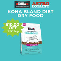 Image of KOHA Pet | $10.00 OFF 3.5lb Bags of Koha Bland Diet Dry Dog Food Promotion in Springfield